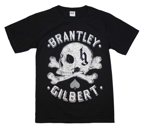 Brantley Gilbert T-Shirt Featuring The BG Skull Logo