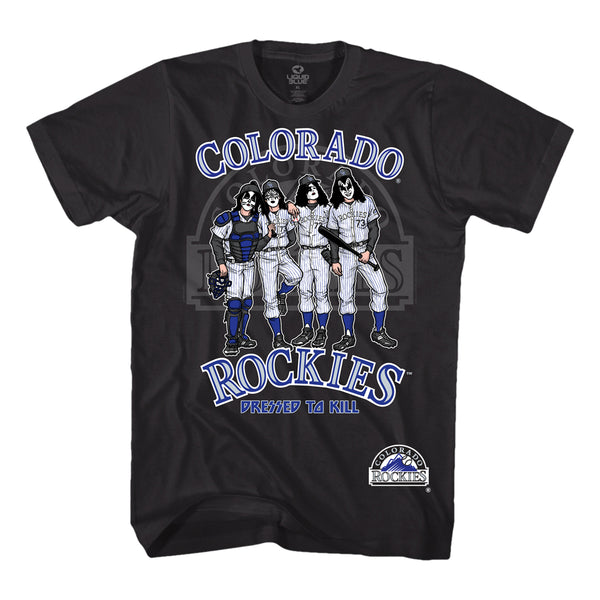 Colorodo Rockies Dressed to Kill Black T-Shirt