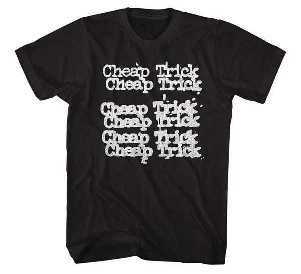 Cheap Trick Repeat Logo T-Shirt is available at rockerteeshirts.com