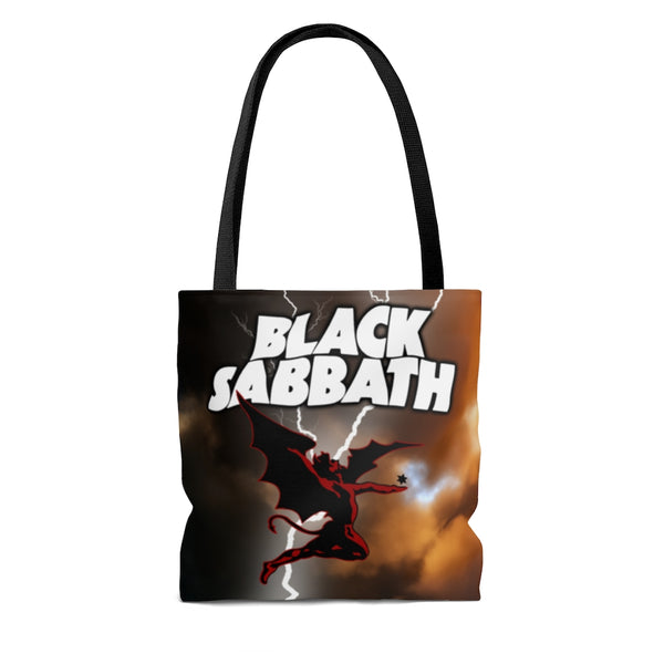 Black Sabbath Logo & Daemon tote bag - Rocker Tee