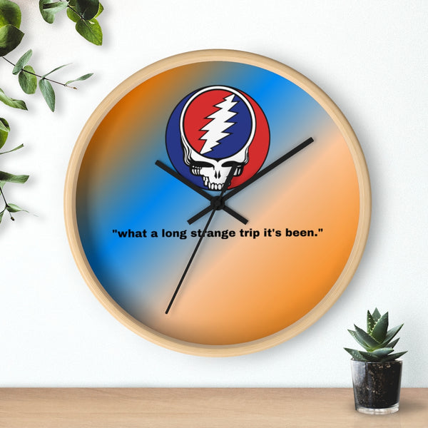 Grateful Dead "Strange Trip" Wall Clock