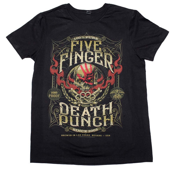 Five Finger Death Punch 100 Proof T-Shirt