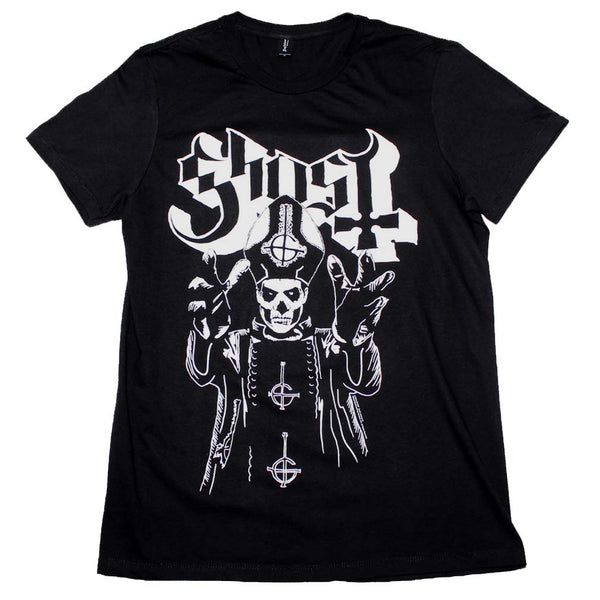 Ghost Papa Wrath T-Shirt is available at Rocker Tee