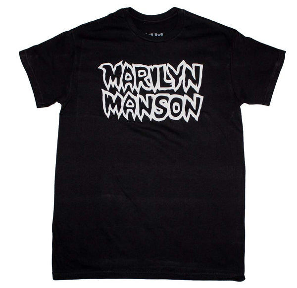 Marilyn Manson Classic Logo T-Shirt is available at Rocker Tee