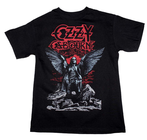 Ozzy Osbourne Angel Wings T-Shirt is available at Rocker Tee