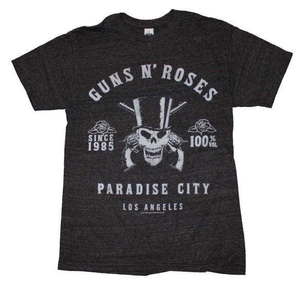 Guns n Roses Paradise City Tri-Blend T-Shirt is available at Rocker Tee.