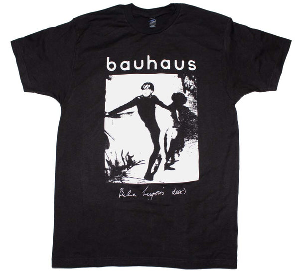 Bauhaus Bela Lugosi's dead t-shirt is vailable at Rocker Tee.
