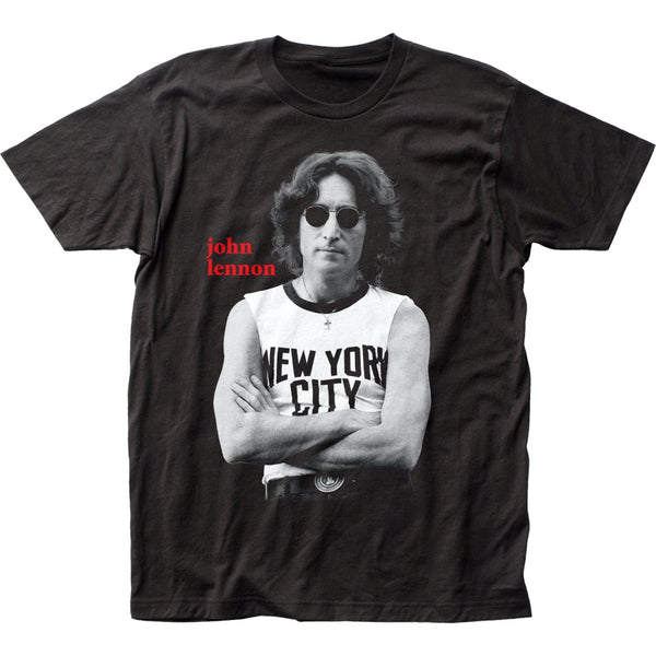 John Lennon NYC Bob Gruen T-Shirt is available at Rocker Tee.