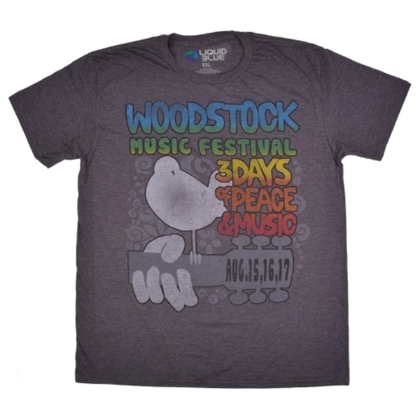 Woodstock Freedom Festival t-shirt is available at Rocker Tee