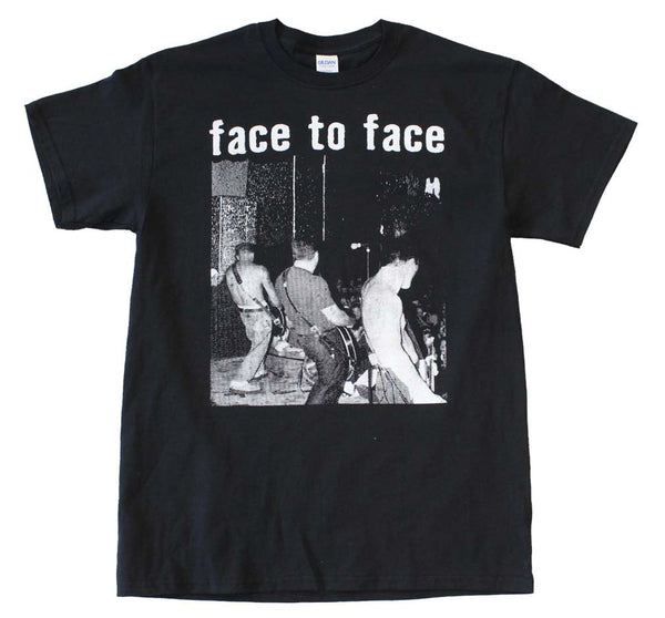Face to Face Live on stage t-shirt is available at Rocker Tee