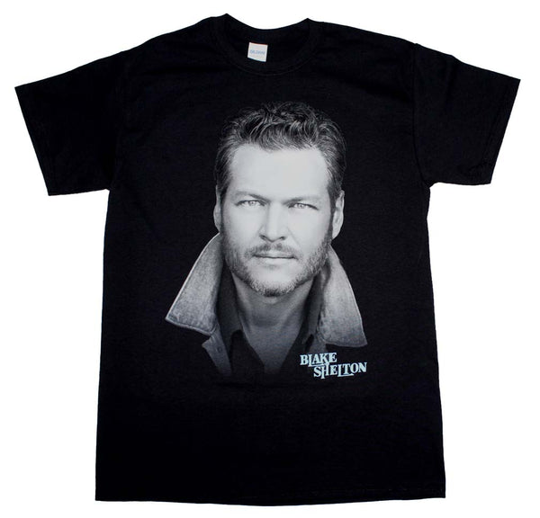 Blake Shelton Portrait T-Shirt is available at Rocker Tee