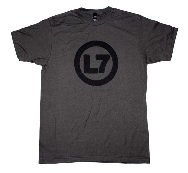 L7 Spray Logo T-Shirt is available at Rocker Tee