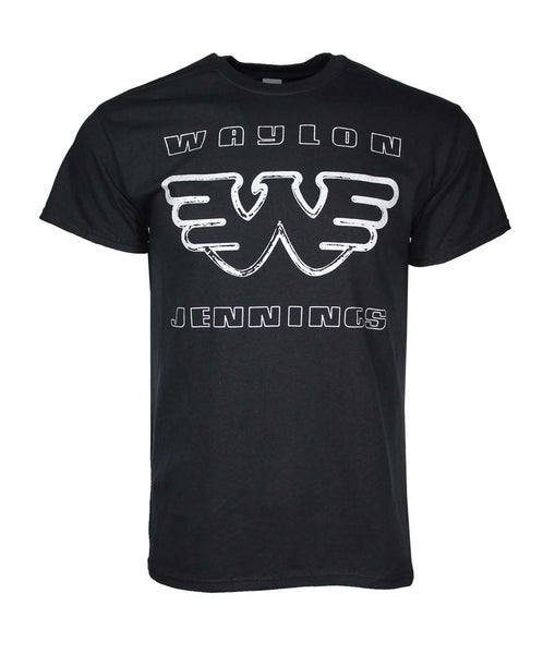 Waylon Jennings Silver Flying W T-Shirt