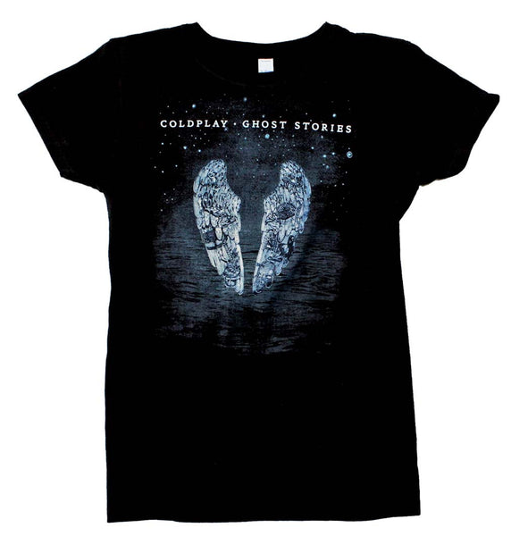 Coldplay Ghost Stories Juniors Tee For Girls Is Available At RockerTeeShirts.com