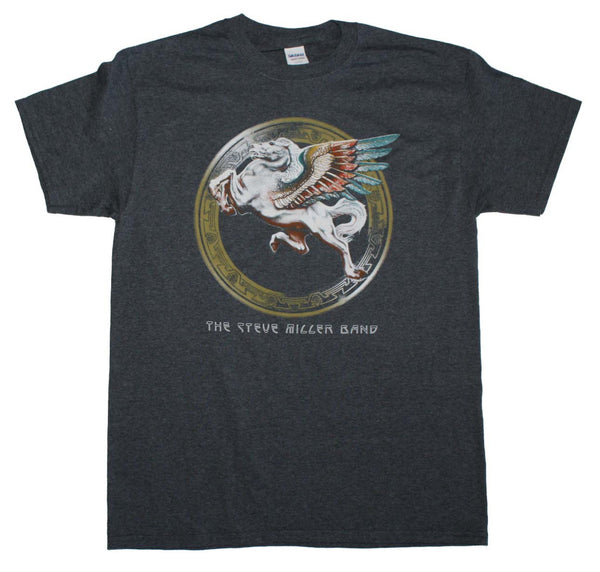 Steve Miller Band T-Shirt Featuring The Pegasus Logo is available at RockerTeeShirts.com