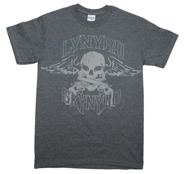 Lynyrd Skynyrd T-Shirt Featuring The Winged Skull Logo