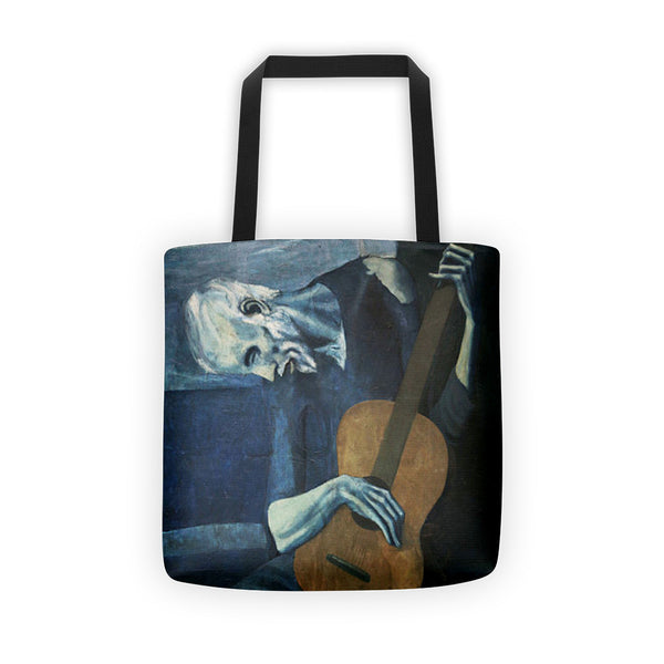 Picasso The Old Guitarist Tote bag