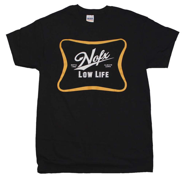 NOFX T-Shirt Featuring The Low Life Logo