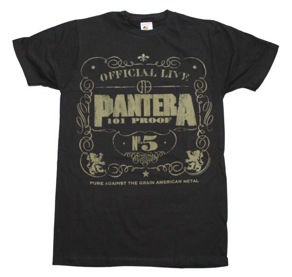 Pantera 101 Proof 30/1 T-Shirt is available at rockerteeshirts.com