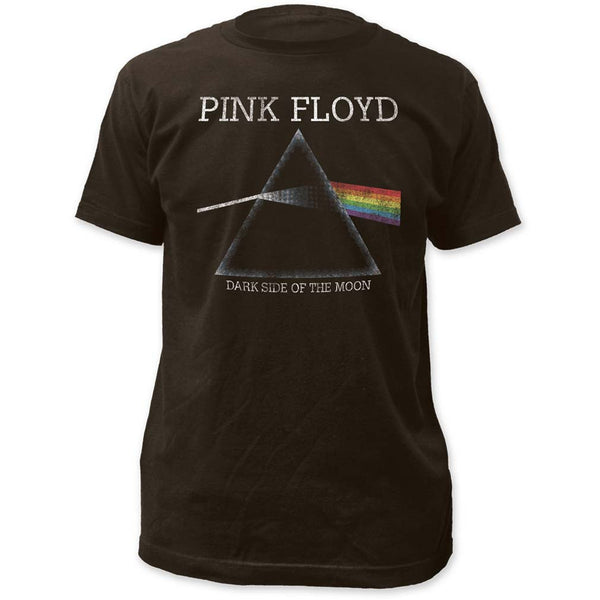 Pink Floyd T-Shirt Featuring Dark Side Of The Moon Distressed Print. A very nice piece of music memorabilia.