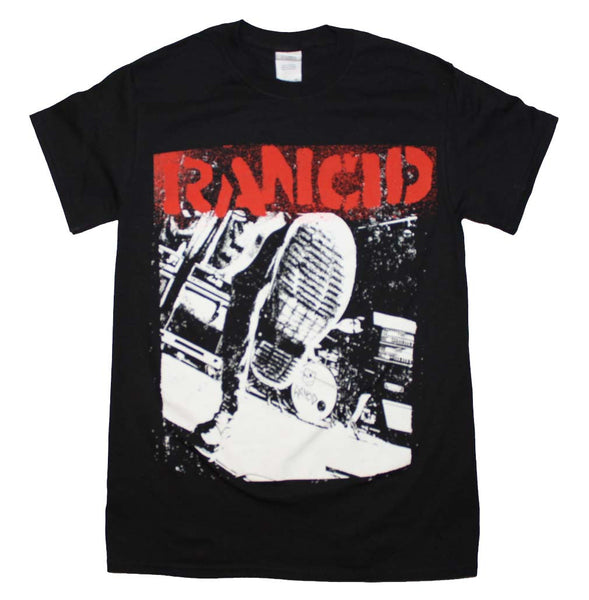 Rancid T-Shirt Featuring The Boot. Totally Awesome Punk Rock Music Memorabilia