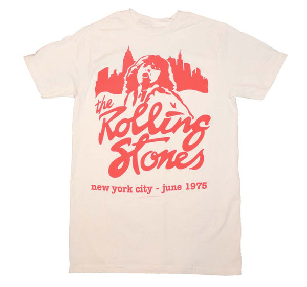 Rolling Stones T-Shirt From Their 1975 New York City Concert. 