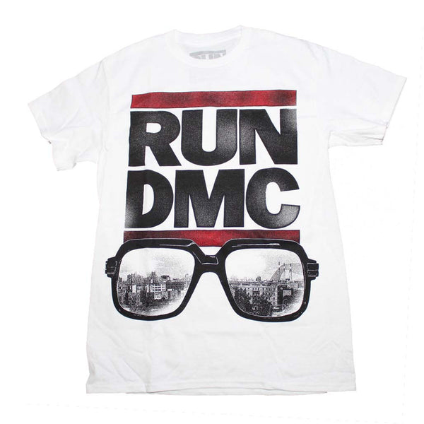 Run DMC T-Shirt featuring The Glasses NYC Image. Hip Hop Music Memorabilia For One And All. 
