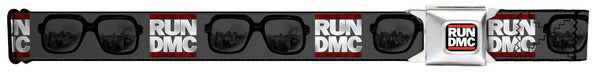 RUN DMC Glasses Logo Seatbelt Belt (24-38")