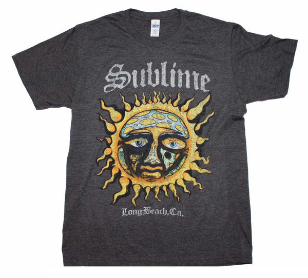 Sublime Rock T-Shirt Featuring The Iconic Sun Logo. Super Awesome Rock Music Memorabilia