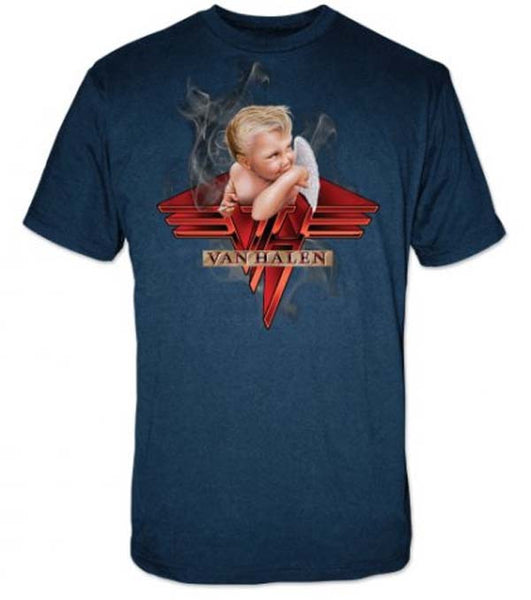 Van Halen T-Shirt Featuring The Smoking Baby. An Awesome Piece Of  Music Memorabilia