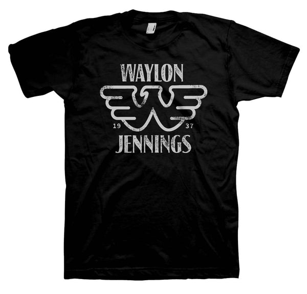 Waylon Jennings Established 1937 T-Shirt is available at Rocker Tee.