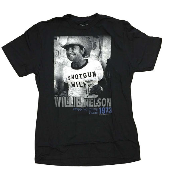 Willie Nelson T-Shirt Featuring Photography By Jim Marshall