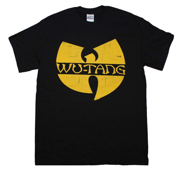 Wu Tang Clan T-Shirt Featuring The Classic Yellow Logo 