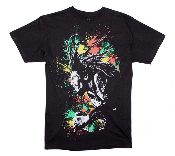 Bob Marley Splatter T-Shirt