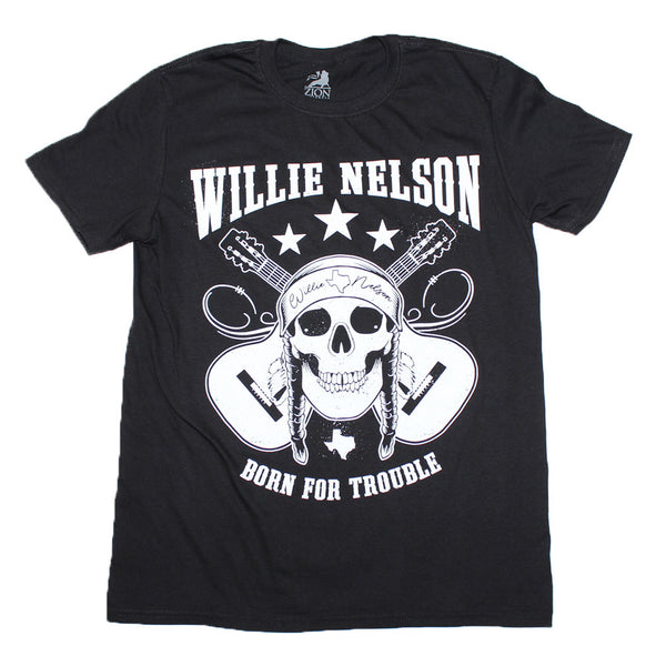 Willie Nelson Skull T-Shirt